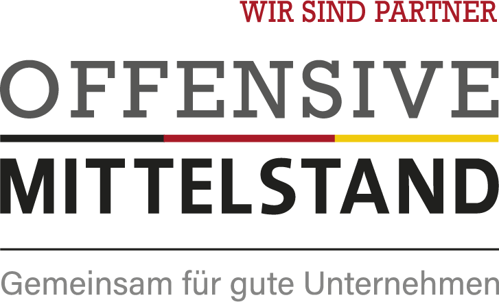 Offensive Mittelstand: Wir sind Partner. Gemeinsam für gute Unternehmen